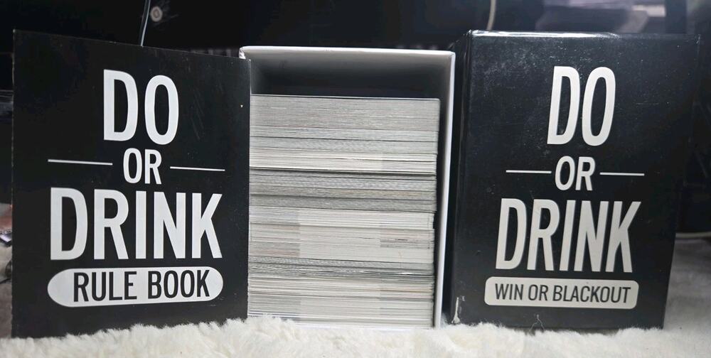 Do or Drink Win or Blackout Party Drinking Card Game